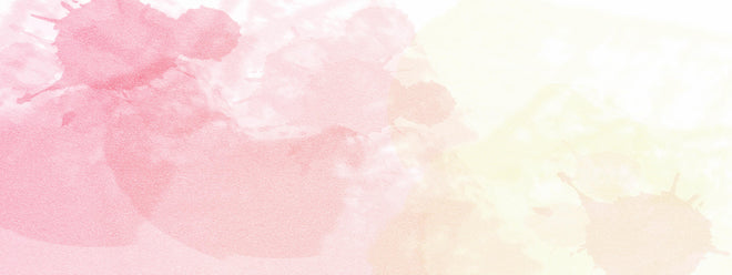 Spritzschutz - Weiche Rosé-Gelb-Aquarell Wandgestaltung