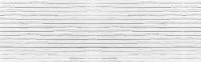 Spritzschutz - Weiß modernes Steinwand Muster