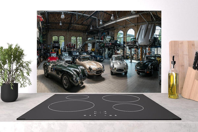 Spritzschutz - Werkstatt für die Reparatur und Wartung englischer Retro-Klassiker