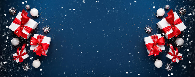 Spritzschutz - Winterdekoration als Banner