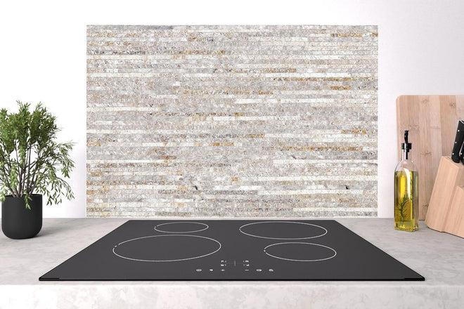 Spritzschutz - Ziegelsteinwand Struktur